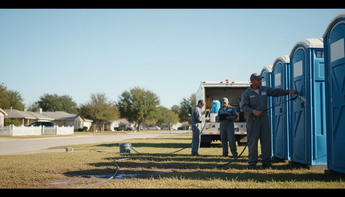 Long-Term Portable Toilet Rental in Bellevue, NE near me
